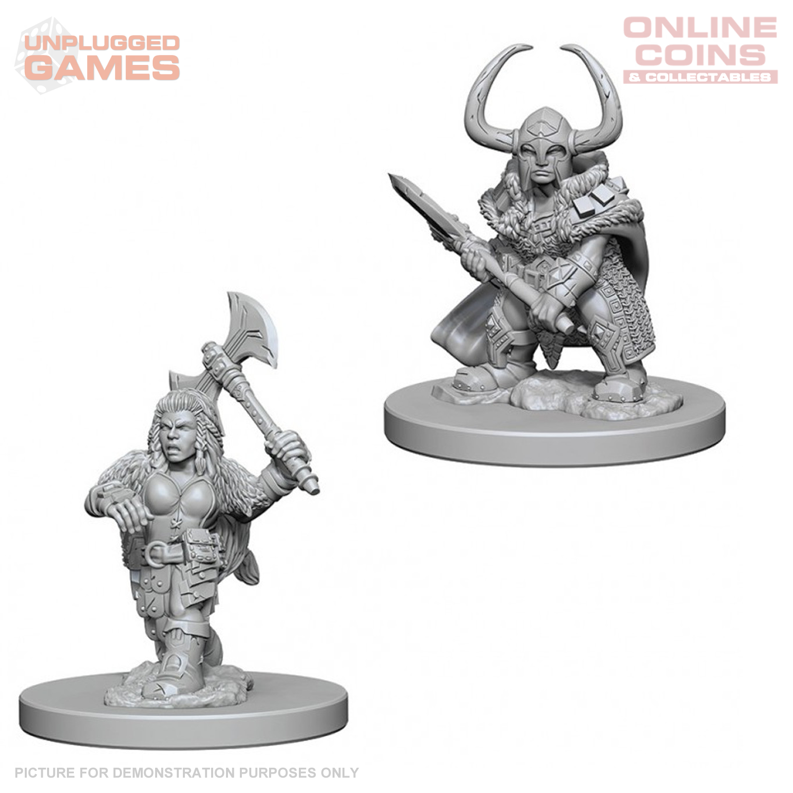 Nolzurs Marvelous D&D Dwarf Female Barbarian